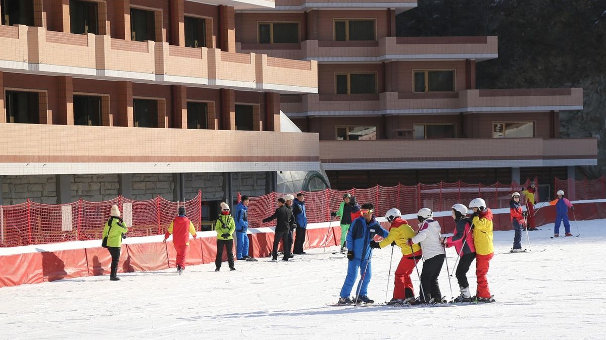 Rusko láká své občany na lyžování v Severní Koreji
